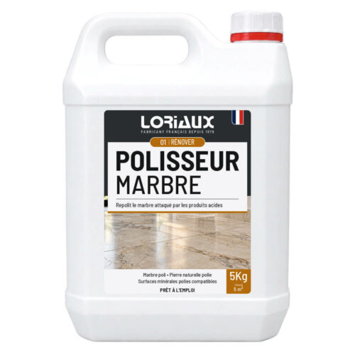 Polisseur Marbre et Pierre Naturelle 5kg Repolit les marbres ternis ou rayés et élimine les taches de rouille