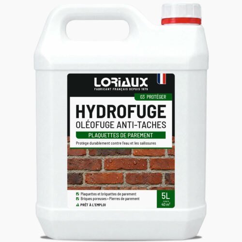 hydrofuge-oleofuge-anti-taches-plaquette-de-parement-bidon-5-litres-loriaux Hydrofuge Plaquette de Parement bidon 5 litres
