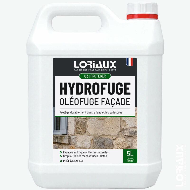 Hydrofuge oléofuge façade pierre et pierre reconstituée