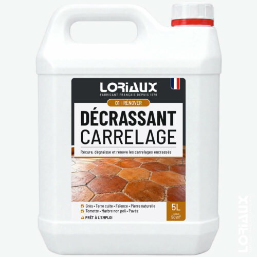 decrassant-carrelage-professionnel-5L-loriaux Décrassant Carrelage professionnel bidon 5L