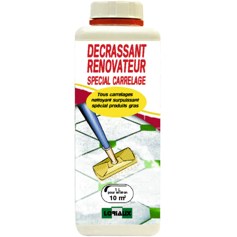 Décrassant Rénovateur Carrelage et Pierre Naturelle ancienne étiquette