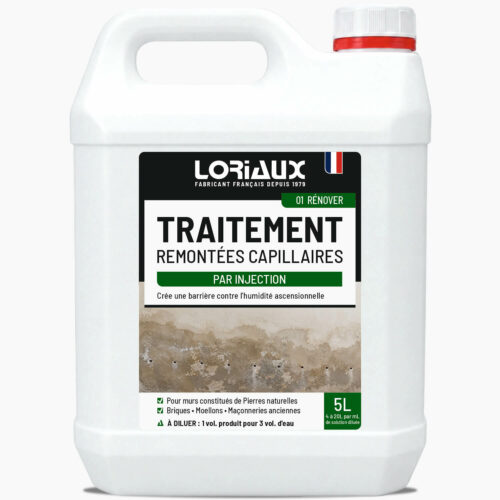 traitement-des-remontees-capillaires-par-injection-5Litres-loriaux Traitement des Remontées Capillaires par Injection bidon 5 litres